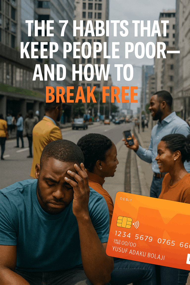The 7 Habits That Keep People Poor